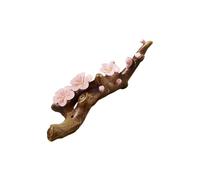 PLCPDM Porte-pinceau en céramique, repose-stylo à fleurs, presse-papier de calligraphie pour calligraphie, écriture manuscrite, encres, peinture, repose-stylo en céramique