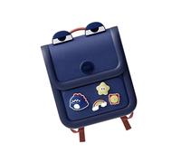 PLCPDM Sac d'école ergonomique pour enfants sur le thème de dessin animé, construction EVA spacieuse, surfaces imperméables pour enfants d'âge préscolaire, sac à livres pour l'école, bleu, Beauté de