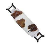 PLCPDM Sangles ergonomiques en PU et Corde élastique pour tablettes de 6 à 8 Pouces, poignée antidérapante sécurisée, Accessoire de Lecture, poignée de Livre électronique conviviale pour Les Voyages