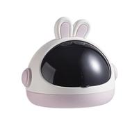 PLCPDM Stylish Trash Can Thickened Space-Saving Open Top for Kitchen Office Decorative Rabbits Trash Container