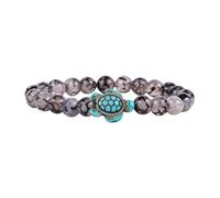 PLCPDM Tortues baleines élastiques pour la conservation de la faune - Aquarium de Géorgie - Convient aux hommes et aux femmes tendance - Bijoux de conservation de la faune