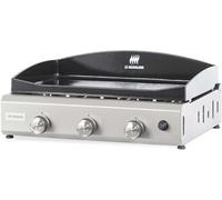 Le Marquier Plancha à gaz Amalia 360 6900 W Blanc et Gris
