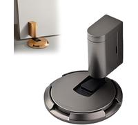 Pleasant Magnetic Door Stopper Wedge, Mechanical Door Stopper with Adjustable Height, Punch Free Invisible Door Stopper, Windproof & Silent Doorstops for Inside Doors (E)