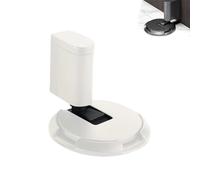 Pleasantk Butée de porte mécanique sans perforation, installation silencieuse et sans perçage pour la maison ou le bureau (blanc)