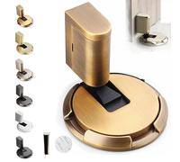 Pleasantk Door Wedge Stopper, 2025 New Adjustable Magnetic Silent Door Stopper Wedge, No Drill Easy Installation, Adjustable Height, Windproof & Anti-Slam, Zinc Alloy (#6)