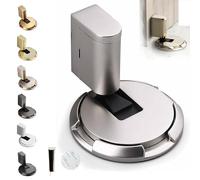 Pleasantk Door Wedge Stopper, 2025 New Adjustable Magnetic Silent Door Stopper Wedge, No Drill Easy Installation, Adjustable Height, Windproof & Anti-Slam, Zinc Alloy (#2)