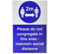 Please do not conregate in this area - keep social distance