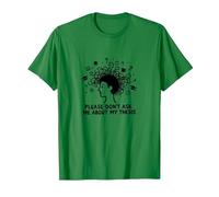 Please Don't Ask Me About My Thesis Graduate Student Humour T-Shirt, Homme, Vert Kelly, L