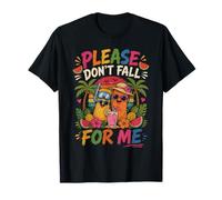 Please Don't Fall for Me Vacances d'été Tropicales T-Shirt