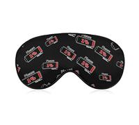 Please Help Me Sleeping Blindfold Mask Cute Eye Shade Cover avec sangle réglable pour femmes hommes nuit