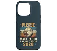 Please Make Pluto A Planet Again 2026 Lettre Message Style Coque pour iPhone 13 Pro