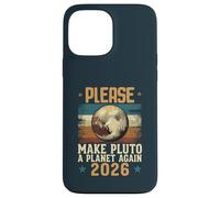Please Make Pluto A Planet Again 2026 Lettre Message Style Coque pour iPhone 13 Pro Max