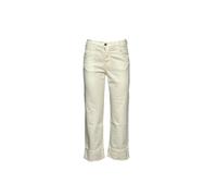 Please - Pantalon Capri en Coton Blanc - Femme - Pantalons - Blanc - Taille: 36 FR