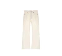 Please - Pantalon en Polyester Taille Haute - Femme - Pantalons - Blanc - Taille: 36 FR