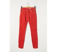 please pantalons femme de couleur orange 34