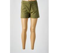 please shorts / bermudas femme de couleur vert 36