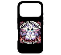 Please Summon Someone Else Funny Baphomet Coque pour iPhone 17 Pro