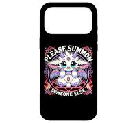 Please Summon Someone Else Funny Baphomet Coque pour iPhone 17 Pro Max