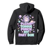 Please Tongue Punch My Fart Box Space Cat Sweat à Capuche