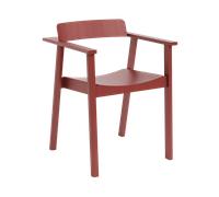 Please Wait to be Seated Maiden Chaise de Salle à Manger Rouge Basque
