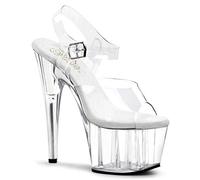 Pleaser Ado708/c/m, Escarpins Femme, Transparent (Clear), 37 EU