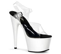 Pleaser Adore 708Uv, Des sandales femme, - Clr/Neon Wht, 39