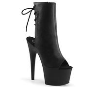 Pleaser Adore, Bottes Classiques femme, Noir, 38 EU, Noir (Blk Faux Leather/Blk Matte), 39 EU