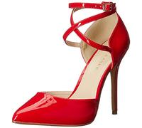 Pleaser Amu25/b, Escarpins femme - Rouge (Red Pat) - 4 UK (37 EU)