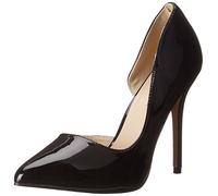 Pleaser Amuse 22, Escarpins femme - Noir - Black (Blk Pat) - 43 EU