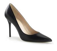 Pleaser CLASSIQUE-20, Chaussures à talons Femme - Noir - PU noir,45