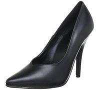 Pleaser Eu-8220/B/Pu, Escarpins femme - Noir (Blk Pu), 44 EU