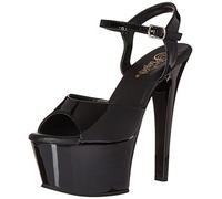 Plateformes Talons Hauts ASPIRE-609 - Vernis Noir