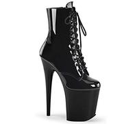 Pleaser Femme Flamingo-1020 Bottes, Noir (Noir), 37 EU