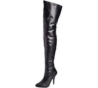 Pleaser Femme SEDUCE-3000 Bottines Classiques, Noir (Blk STR Pat), 41 EU