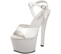 Pleaser Femme Sky-309 Plateau, Blanc (WHT Pat/WHT), 41 EU