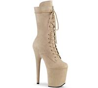 Pleaser FLAMINGO-1050FS Beige Faux Suede/Beige Faux Suede UK 4 (EU 37)
