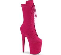 Pleaser FLAMINGO-1050FS H. Pink Faux Suede/H. Pink Faux Suede UK 6 (EU 39)