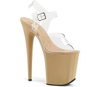 Pleaser FLAMINGO-808 CLR/Cream UK 7 (EU 40)