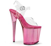 Pleaser FLAMINGO-808T CLR/Pink Tinted UK 6 (EU 39)