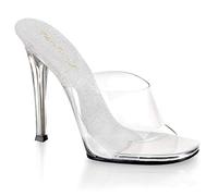 Pleaser Gala01/C/M, Sandales Femme - Transparent (clear), 37 EU