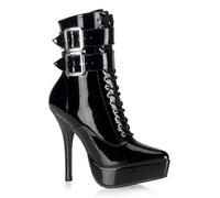 Pleaser Indulge-1026, Sans doublure Bottines Femme - Noir (Black), 40 EU