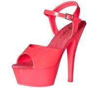 Pleaser KISS-209UV Neon H. Pink/H. Pink UK 9 (EU 42)