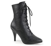Pleaser Pink Label DREAM-1020 Blk Faux Leather UK 9 (EU 42)