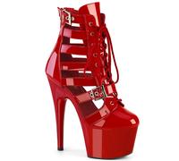 Pleaser Talon Haut Aiguille Plateforme 17.8cm Bottines Lacet Boucle