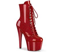 Pleaser Talon Haut Aiguille Plateforme Paillette 17.8cm Bottines Femmes