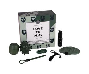 Pleasure Box Love to Play - coffret masturbateur homme - 6 pièces