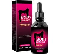Pleasure Peak Potion secrète,Gouttes d'hormones Heureuses pour Femmes et Hommes,Améliore l'excitation sexuelle,Gouttes heureuses secrètes,Améliore la sensibilité et le