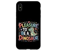 Pleasure to Be A Dinosaur Fan d’Animaux disparus ||- Coque pour iPhone XS Max