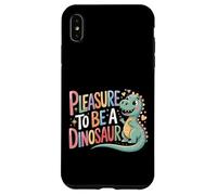 Pleasure to Be A Dinosaur Fan d’Animaux disparus ||- Coque pour iPhone XS Max