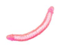 PleasureBox Gode Double Extrémité Bite Sex Toy Anal Réaliste pour Lesbienne, 360 mm